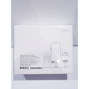 Wemiss 3 In 1 Phone Watch Pad Earpads Stand Holder For Desk Black